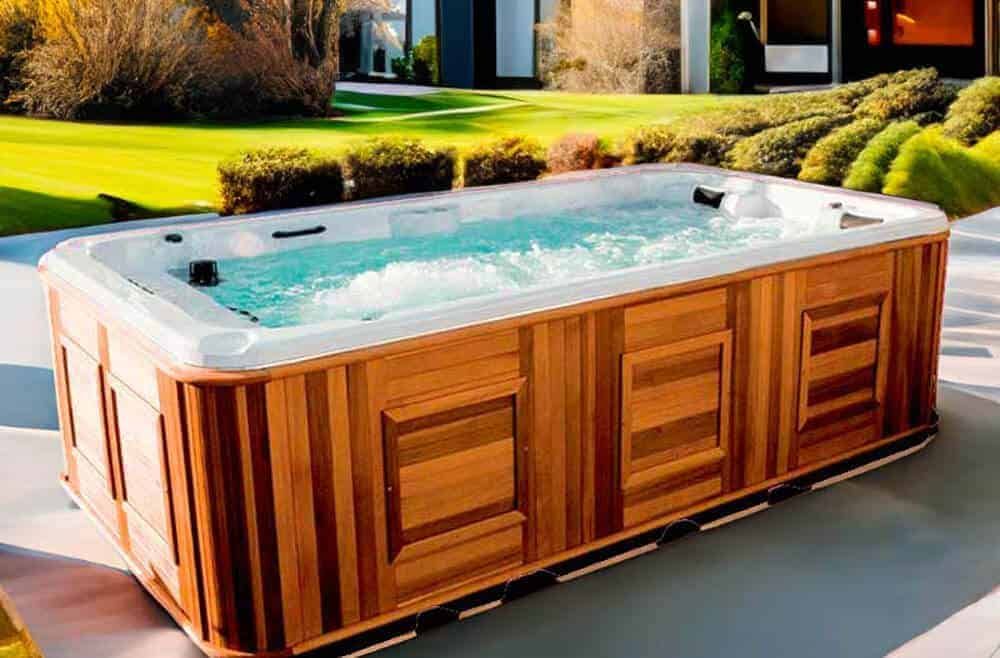 Spring hot tub maintenance